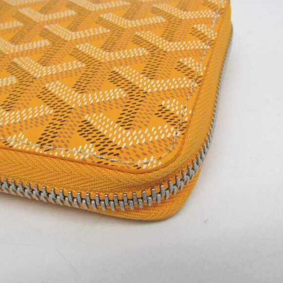 GOYARD Yellow Leather Wallet - Picture 11 of 16